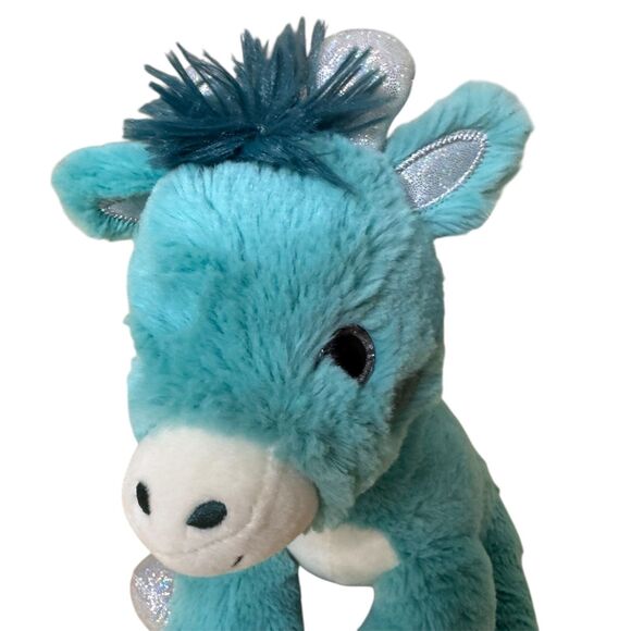 Fiesta Cotton Candy Cuties Giraffe Plush Stuffed Animal Blue NWT 10.5 in bv - Picture 4 of 11
